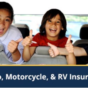 Auto, Motorcycle & RV Insurance